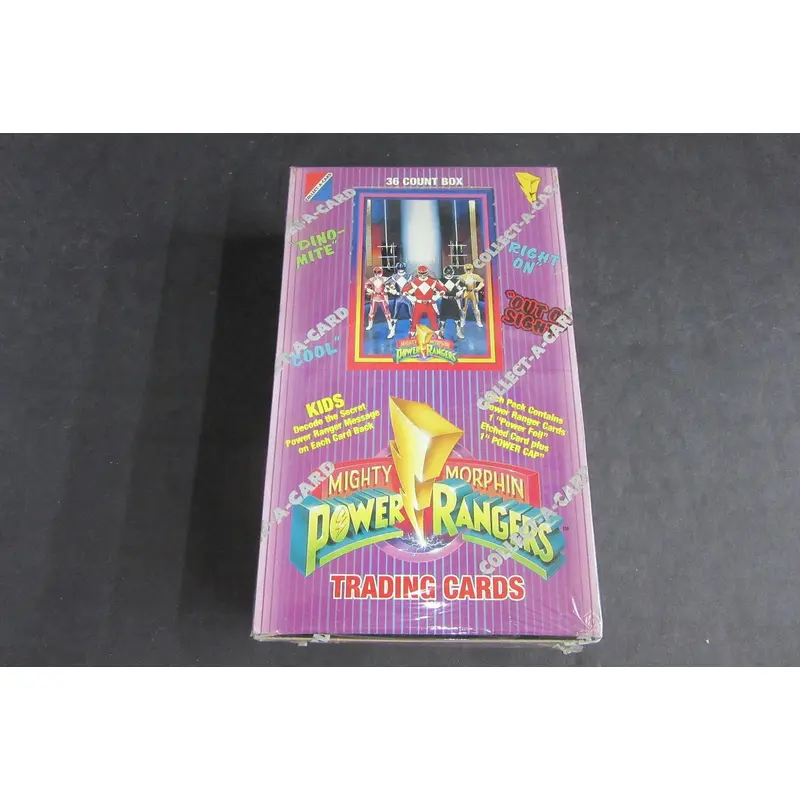 1994 Collect-A-Card Mighty Morphin Power Ranger Series 1 Box
