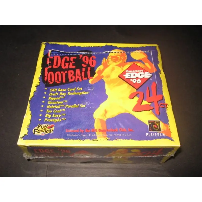 1996 Collector's Edge Football Football Box