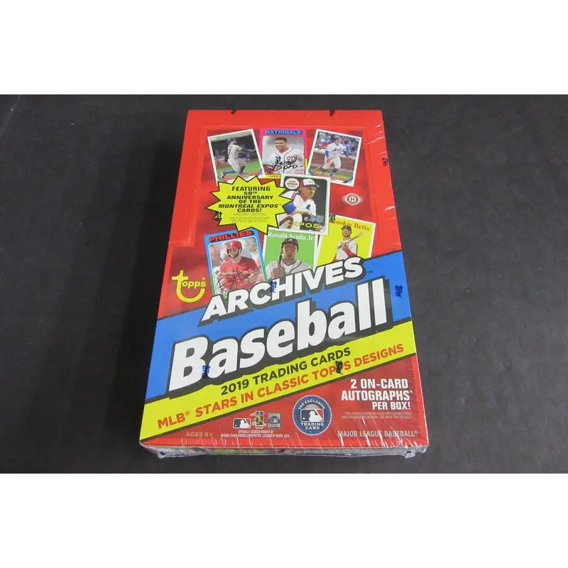 2019 Topps Archives Baseball Box (Hobby)
