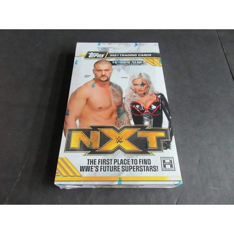 2021 Topps WWE Wrestling NXT Box (Hobby) (18/7)