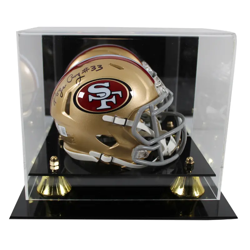 49ers Roger Craig Authentic Signed Speed Mini Helmet W/ Case BAS Witnessed