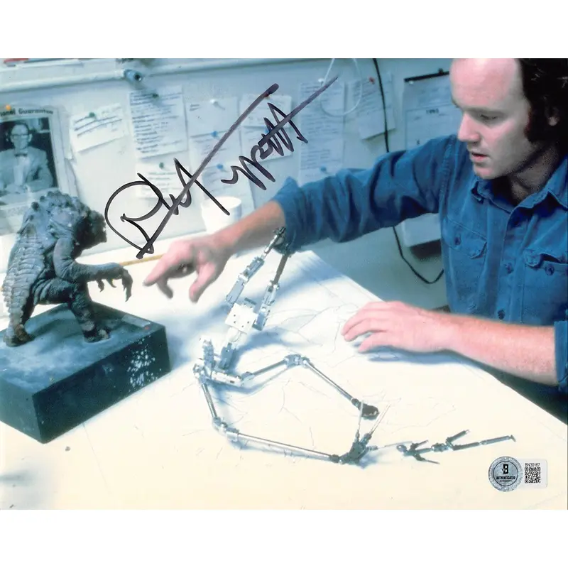 Phil Tippett Star Wars Authentic Signed 8x10 Horizontal Photo Autographed BAS 4
