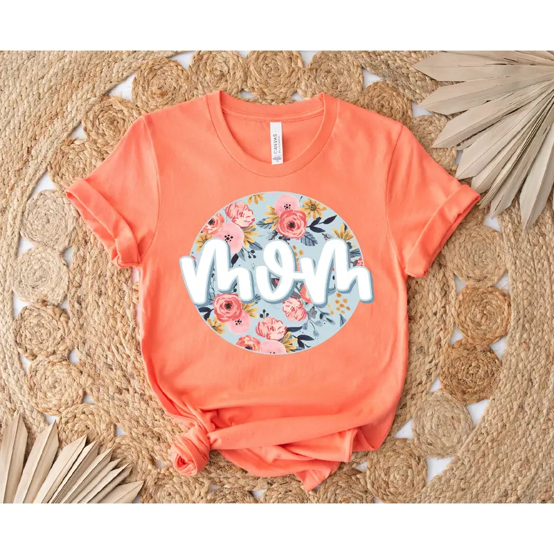 Mom- Floral Circle