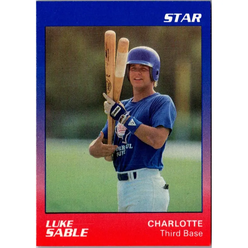 1989 Star Charlotte Rangers Luke Sable #21
