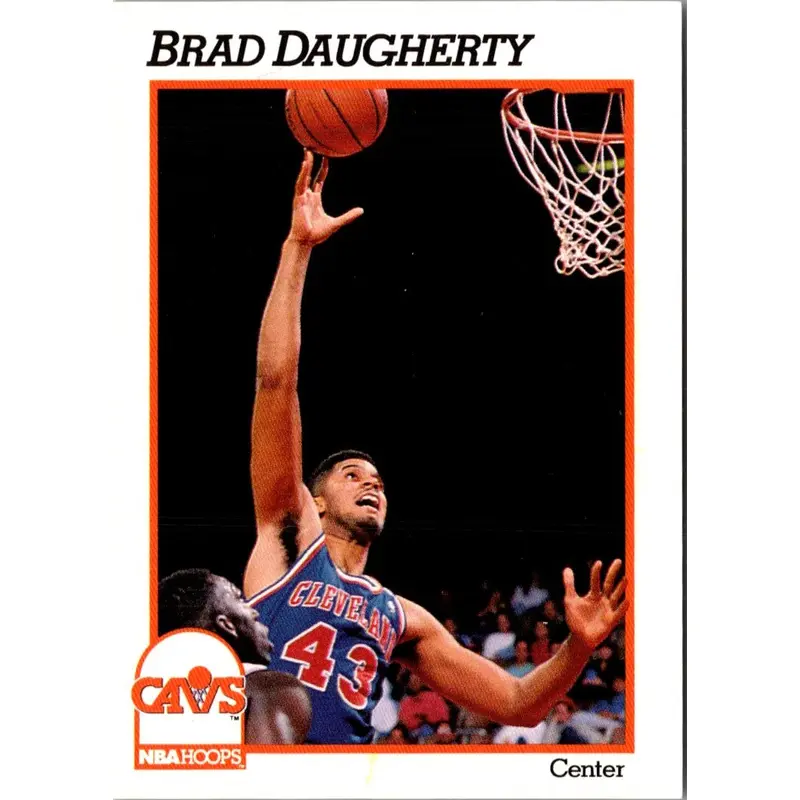 1991 Hoops Brad Daugherty #36