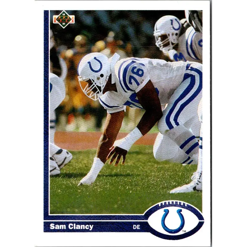 1991 Upper Deck Sam Clancy #347