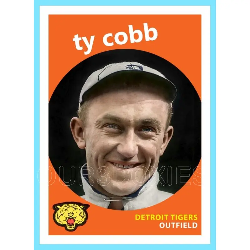 Ty Cobb 1959 Topps Custom Card - 4159