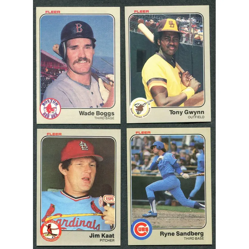 1983 Fleer Baseball Complete Set NM NM/MT (660) (24-324)