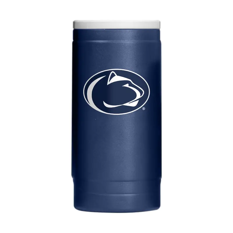 Penn State Flipside Powder Coat Slim Can Coolie