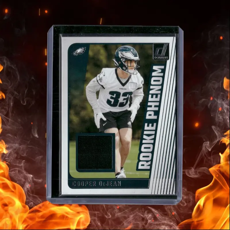 2024 Panini Donruss Cooper DeJean Jersey Phenom Rookie #RPJ-CDE