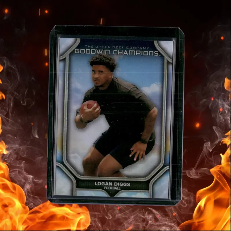 2024 Upper Deck Goodwin Champions Logan Diggs Portraits Sky 25/99 #P62