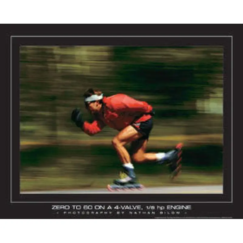 "Zero to 60" (Inline Skating) - SportsPosterWarehouse.com