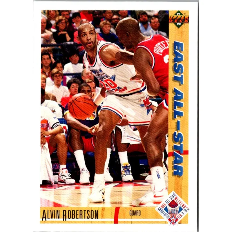 1991 Upper Deck Alvin Robertson #64