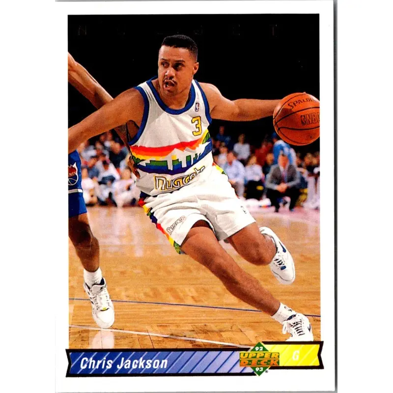 1992 Upper Deck Chris Jackson #117