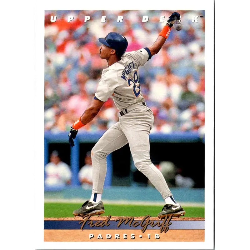 1993 Upper Deck Gold Hologram Fred McGriff #577