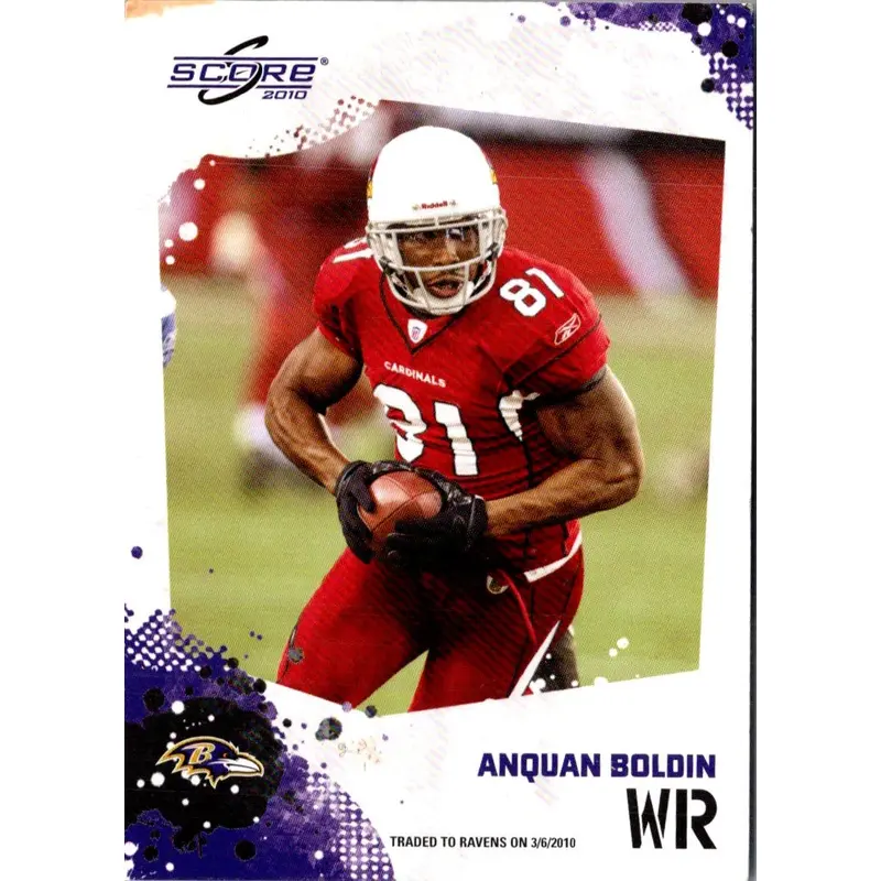 2010 Score Anquan Boldin #2
