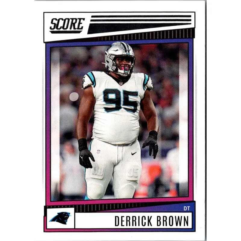 2022 Score Derrick Brown #50