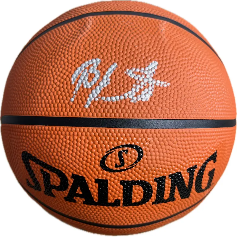BJ Armstrong signed Spalding Basketball PSA/DNA Chicago Bulls Autographed