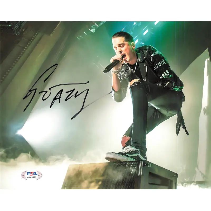 G-Eazy signed 8x10 photo PSA/DNA Autographed Rapper