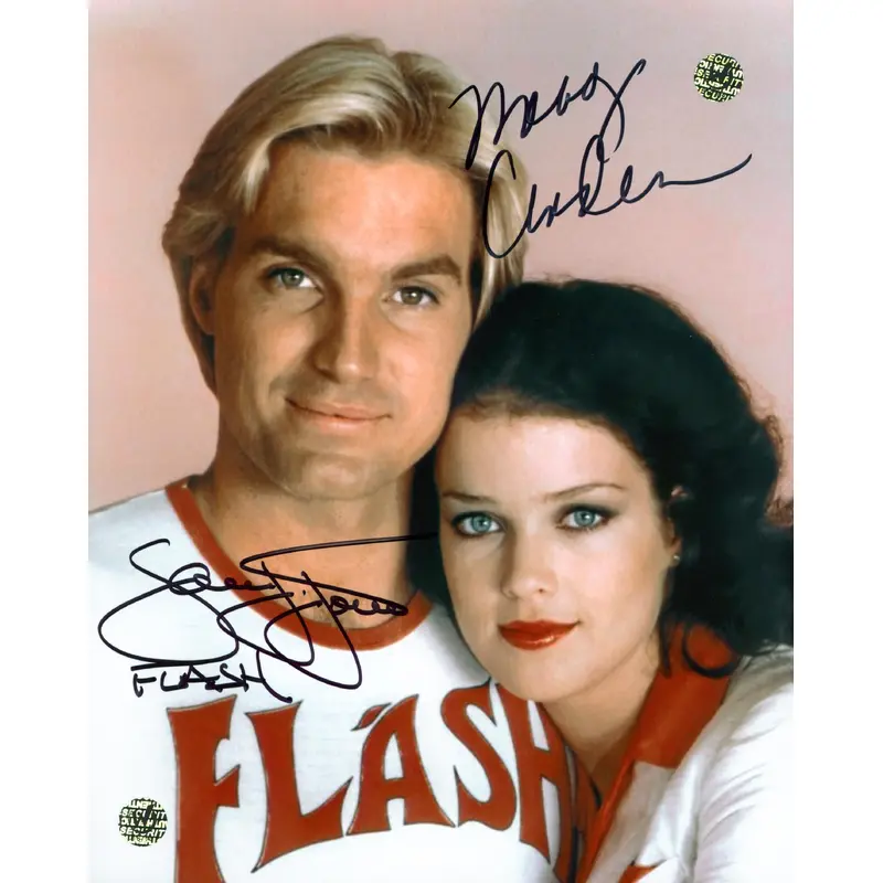 Sam Jones & Melody Anderson Flash Gordon Signed 8x10 Photo Wizard World