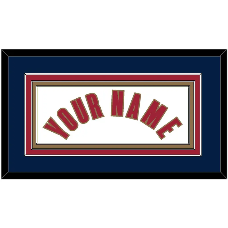 Cleveland Name - Home White (2003-2010) - Triple Mat 3