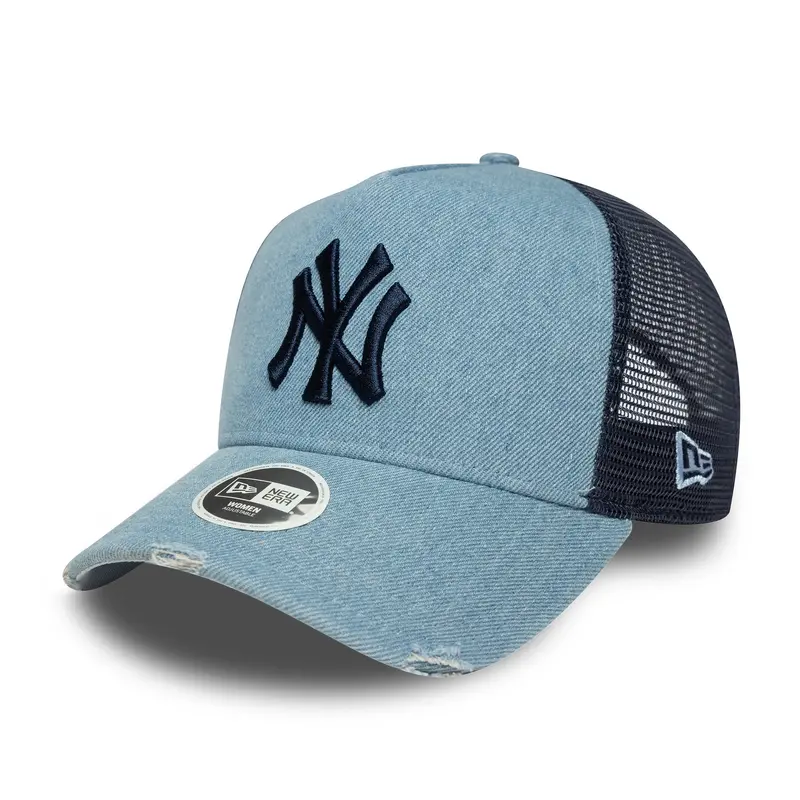 New Era - WMNS Denim Trucker - New York Yankees - Navy