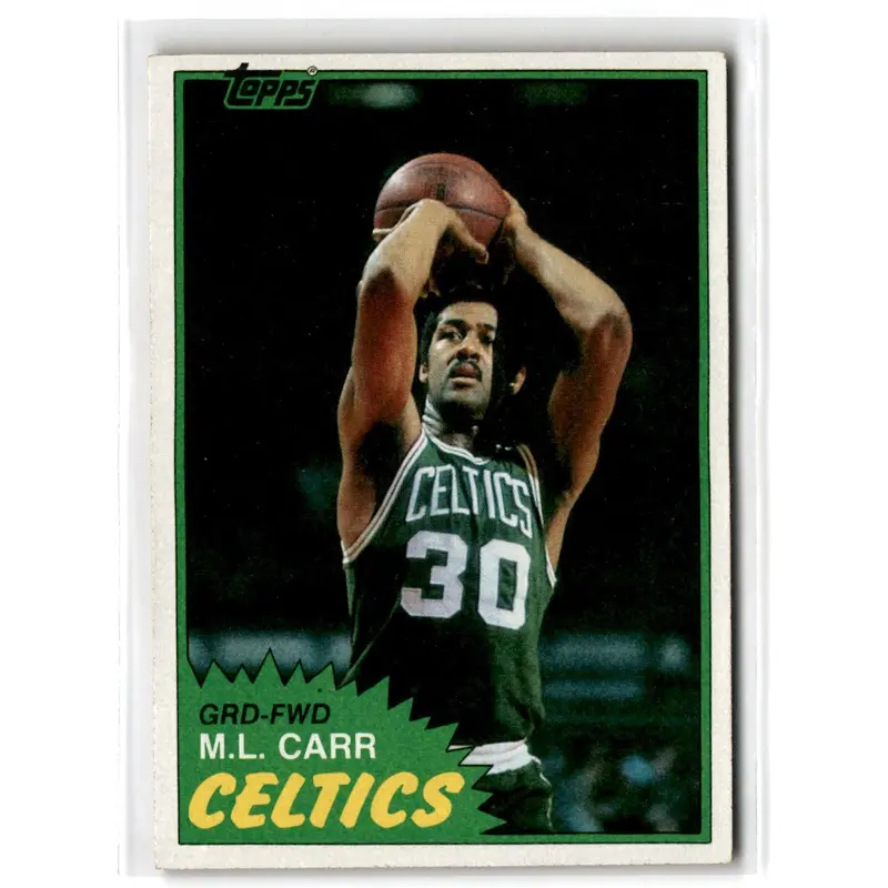 1981 Topps M.L. Carr #E72