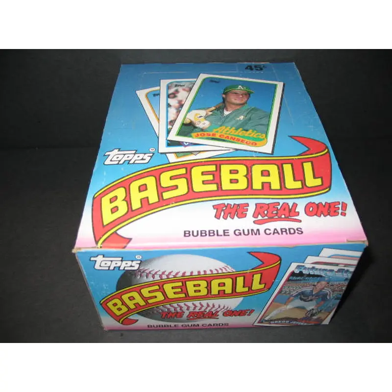 1989 Topps Baseball Unopened Wax Box (Authenticate)