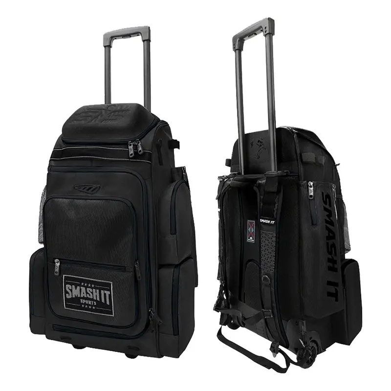2025 Smash Ops Lil Guerrilla Hybrid Roller/Bat Pack Bag - Blackout