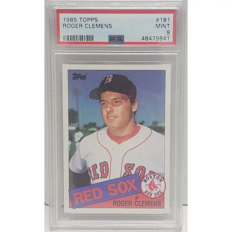 Roger Clemens 1985 Topps Rookie #181 PSA 9 Mint 9841