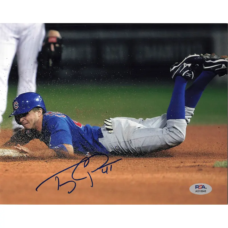 TONY CAMPANA signed 8x10 photo PSA/DNA Chicago Cubs Autographed