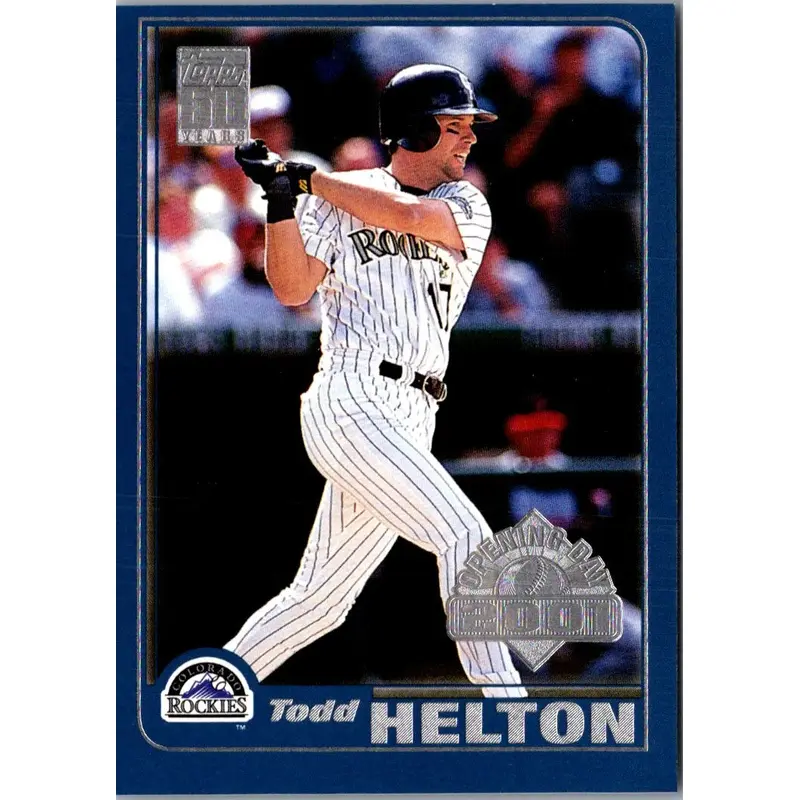 2001 Topps Opening Day Todd Helton #81