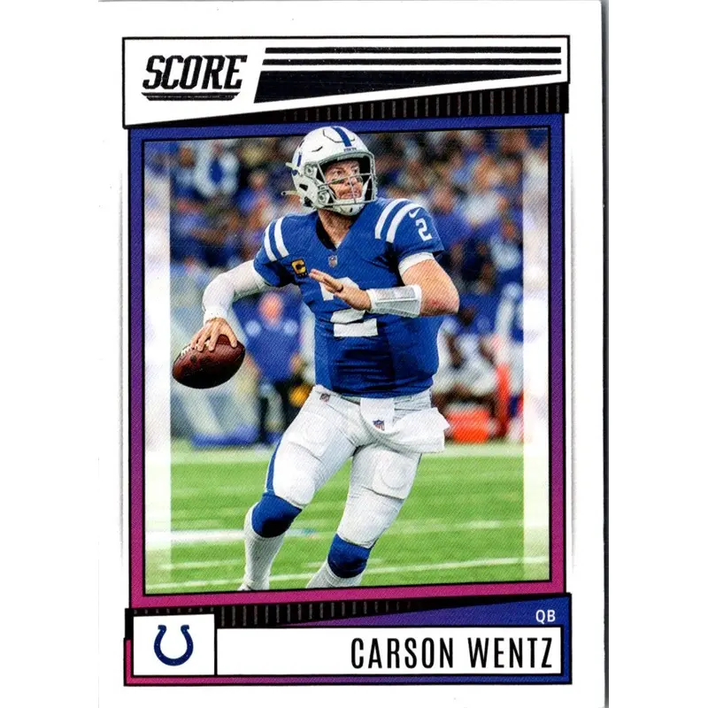 2022 Score Carson Wentz #11