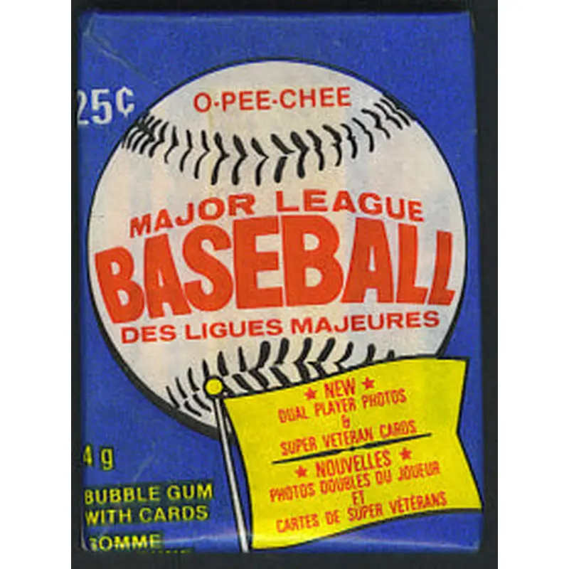 1983 OPC O-Pee-Chee Baseball Unopened Wax Pack
