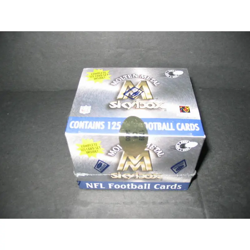 2000 Fleer Skybox Molten Metal Football Factory Set (125)