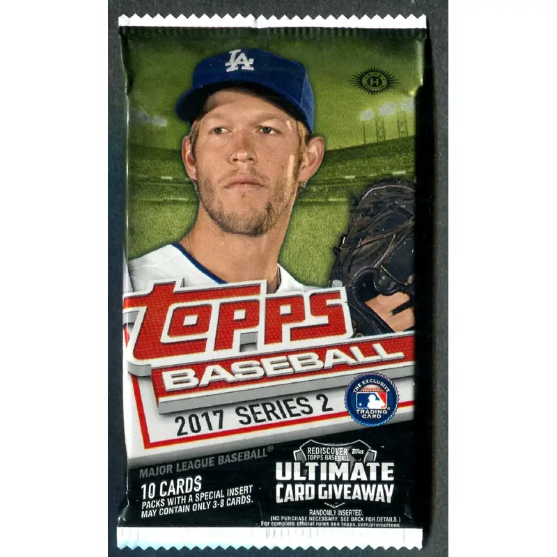 2017 Topps Baseball Unopened Series 2 Pack (Hobby) (10)