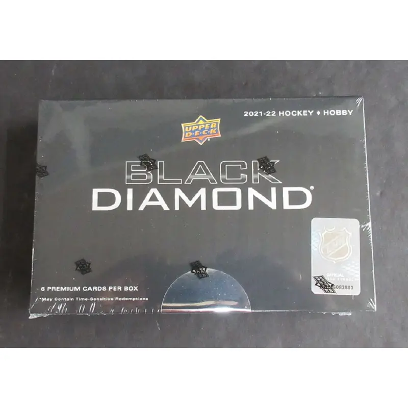 2021/22 Upper Deck Black Diamond Hockey Box (Hobby)