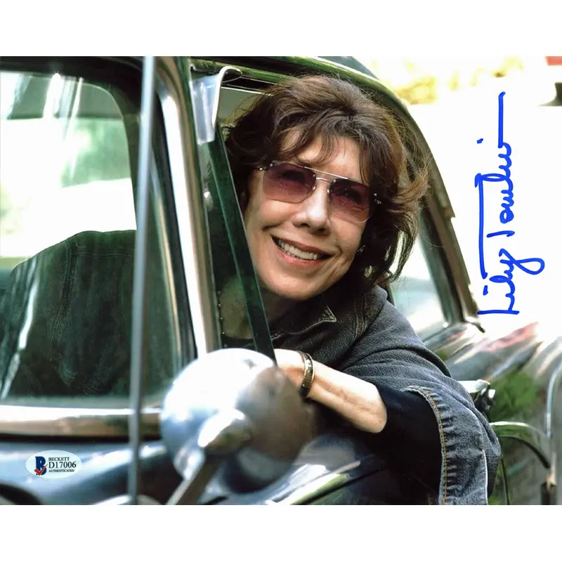 Lily Tomlin Grandma Authentic Signed 8x10 Photo Autographed BAS #D17006