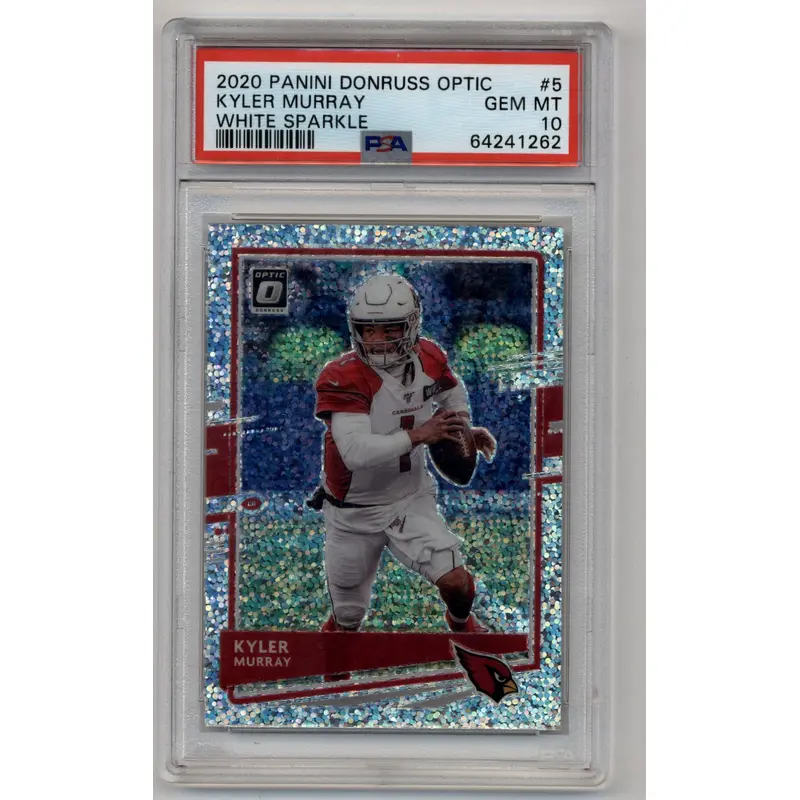 Kyler Murray 2020 Optic White Sparkle #5 PSA 10 Gem Mint