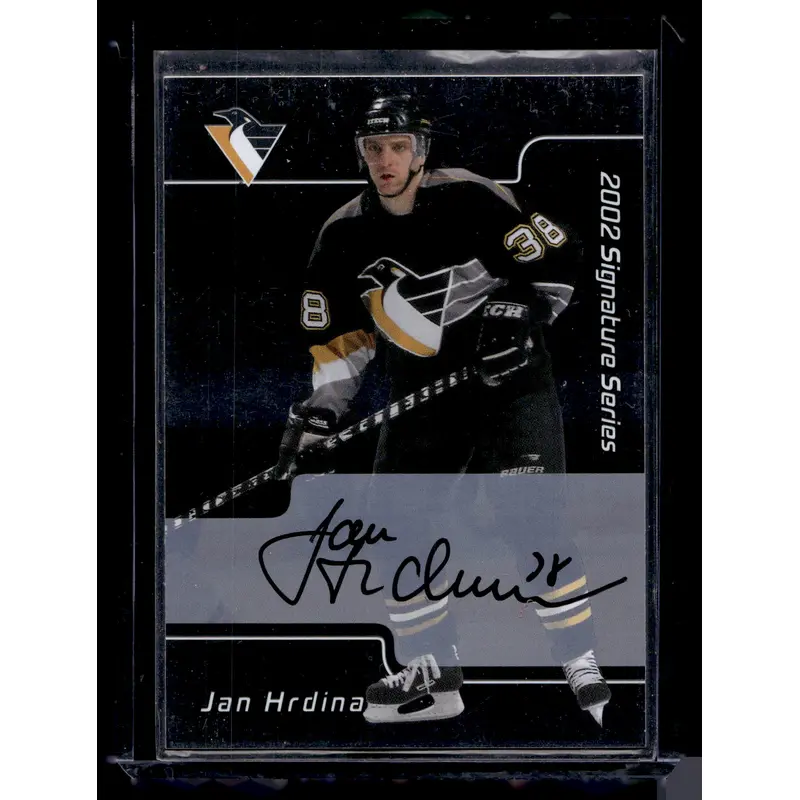 2001-02 In the Game Be A Player Signature Series - Autographs - Jan Hrdina #023