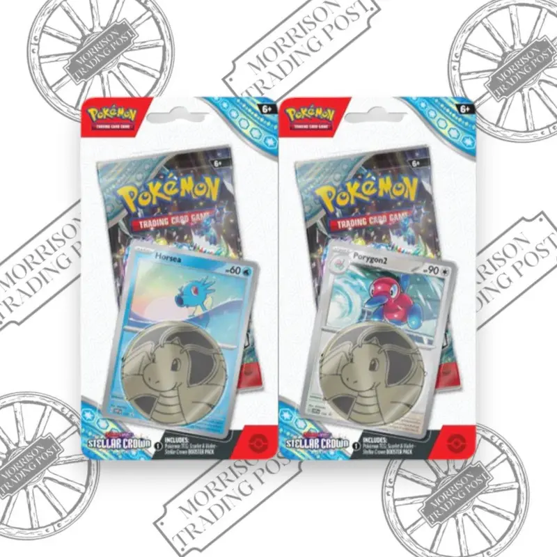 Pokemon Scarlet & Violet Stellar Crown Checklane Blister Pack