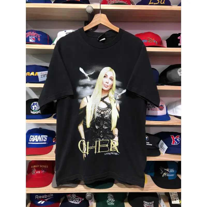 Vintage 2002 Cher Living Proof Tour Tee Size Large