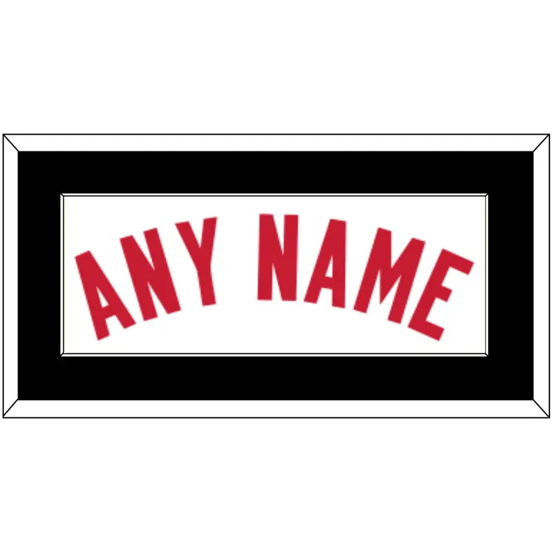 Atlanta Name - Home White (2015-2017) - Single Mat 2