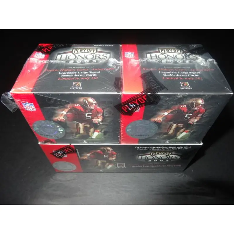 2003 Playoff Honors Football Box