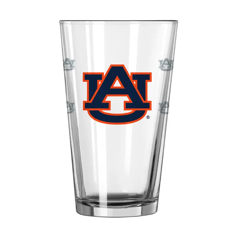 Auburn 16oz Satin Etch Pint Glass