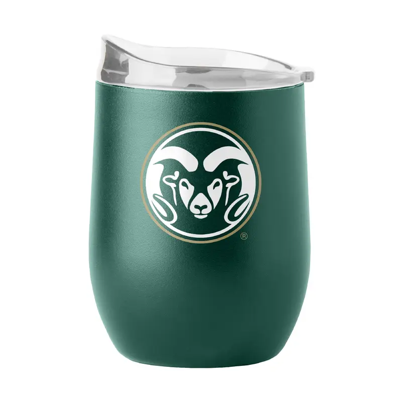 Colorado State 16oz Flipside Powder Coat Curved Bev