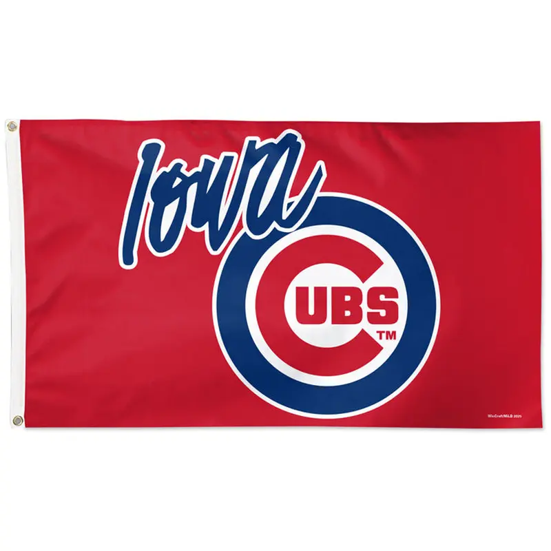 Iowa Cubs Official Minor League Baseball 3'x5' Flag - Wincraft