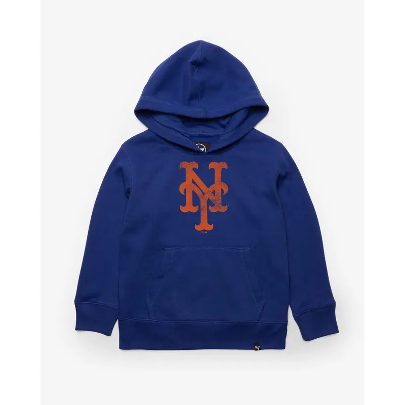 NEW YORK METS DISTRESSED IMPRINT '47 HEADLINE HOOD KIDS