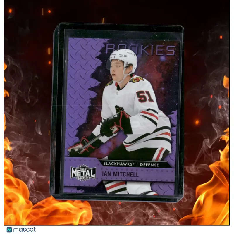 2020-21 Skybox Metal Universe Ian Mitchell Spectrum Purple Rookie 087/199 #139