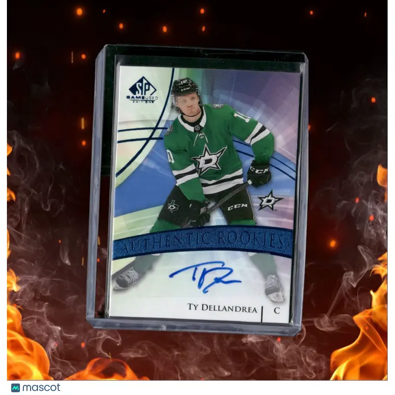 2020-21 SP Game Used Ty Dellandrea Rookie Auto #183